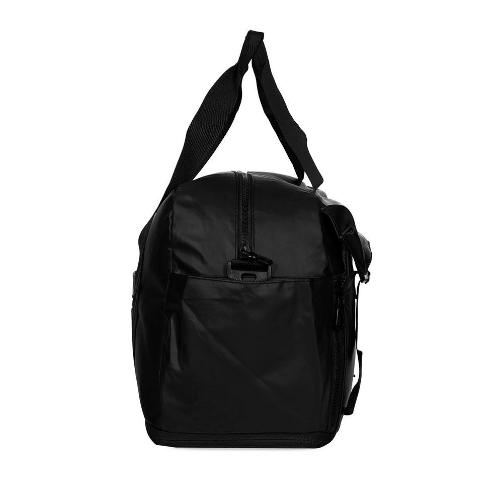 Bolsa couro sintético expansível 36l MO1777 na cor Preto, brinde personalizado Sky Brindes