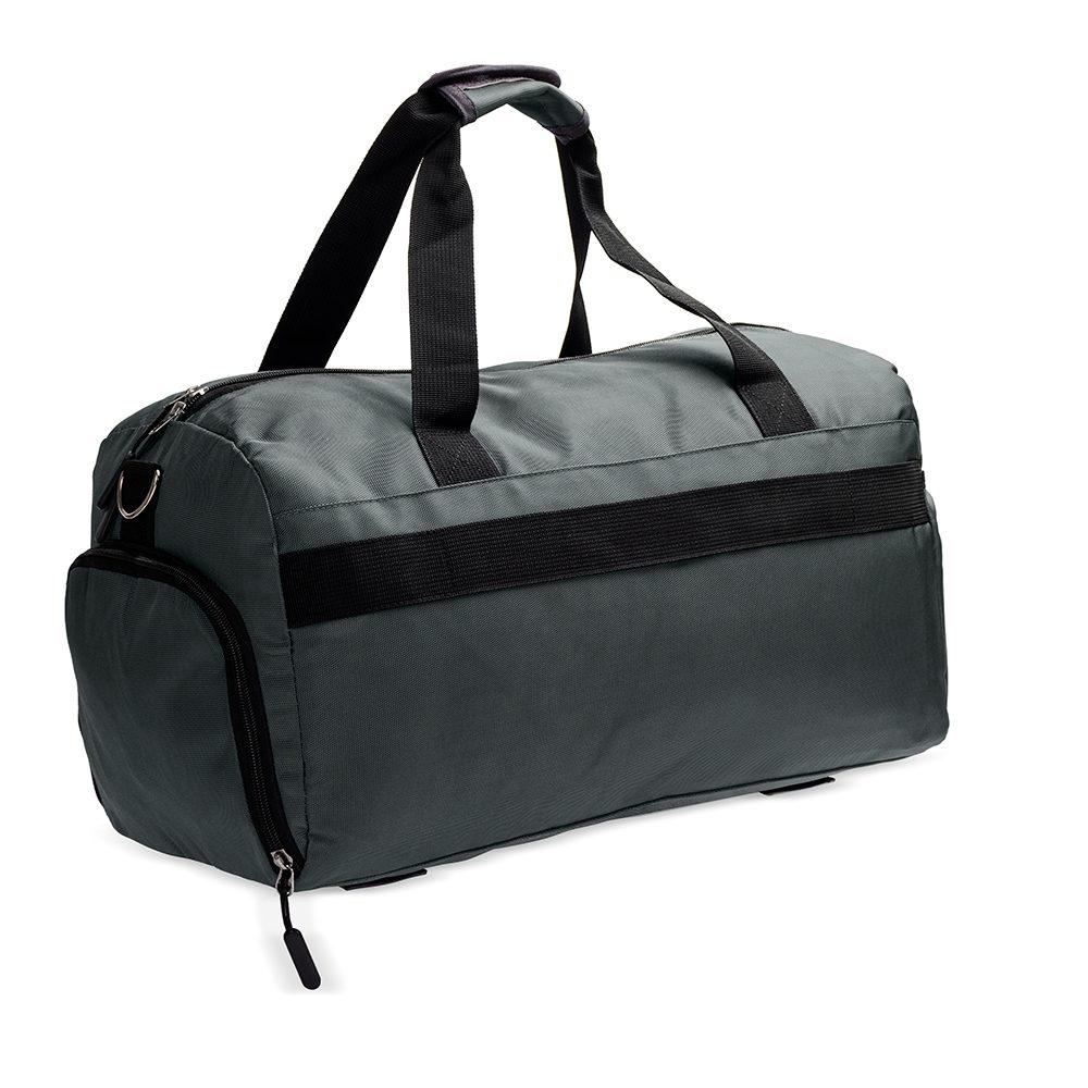 Bolsa oxford 27l MO1778 na cor Cinza, brinde personalizado Sky Brindes