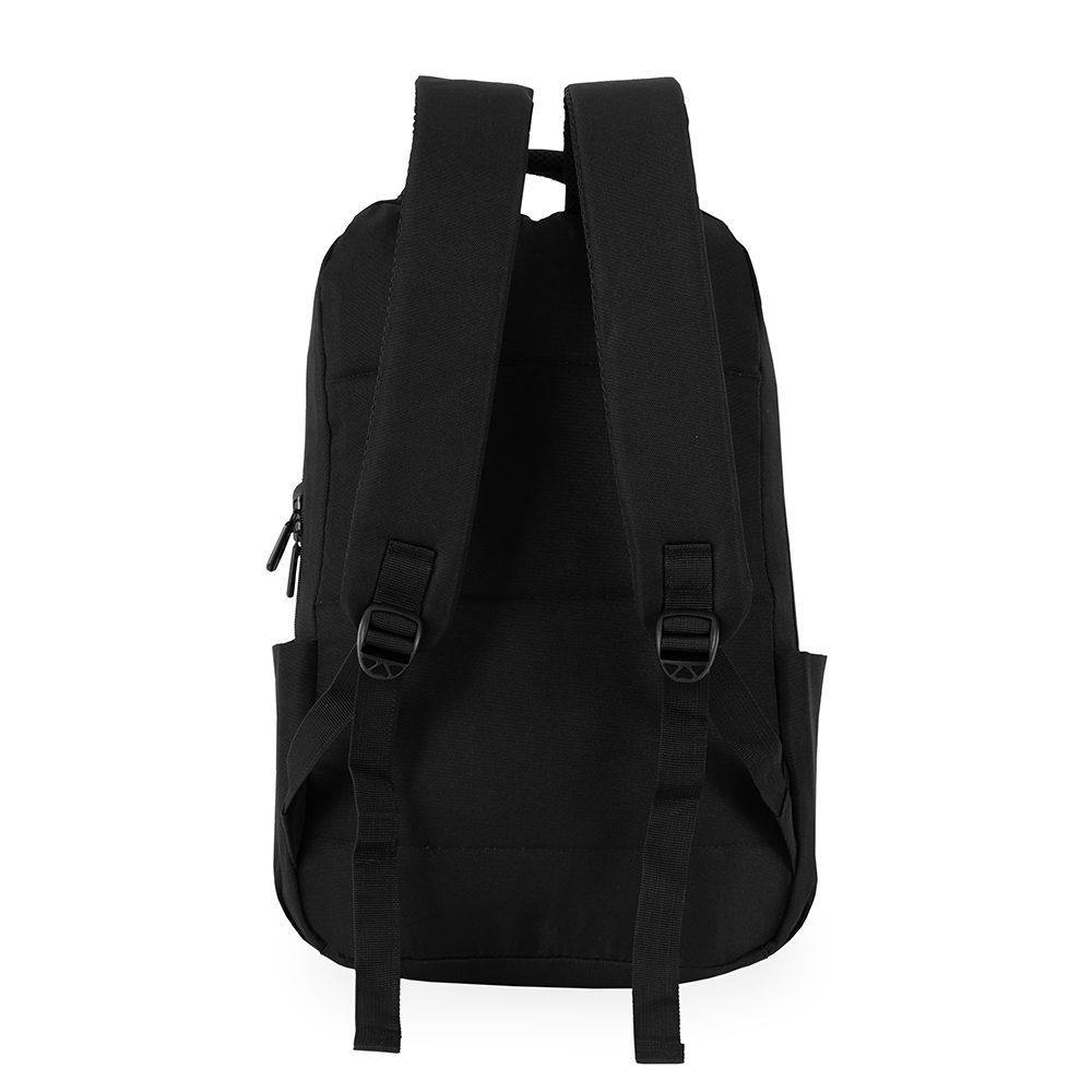 Mochila poliéster 20l MO1780 na cor Preto, brinde personalizado Sky Brindes