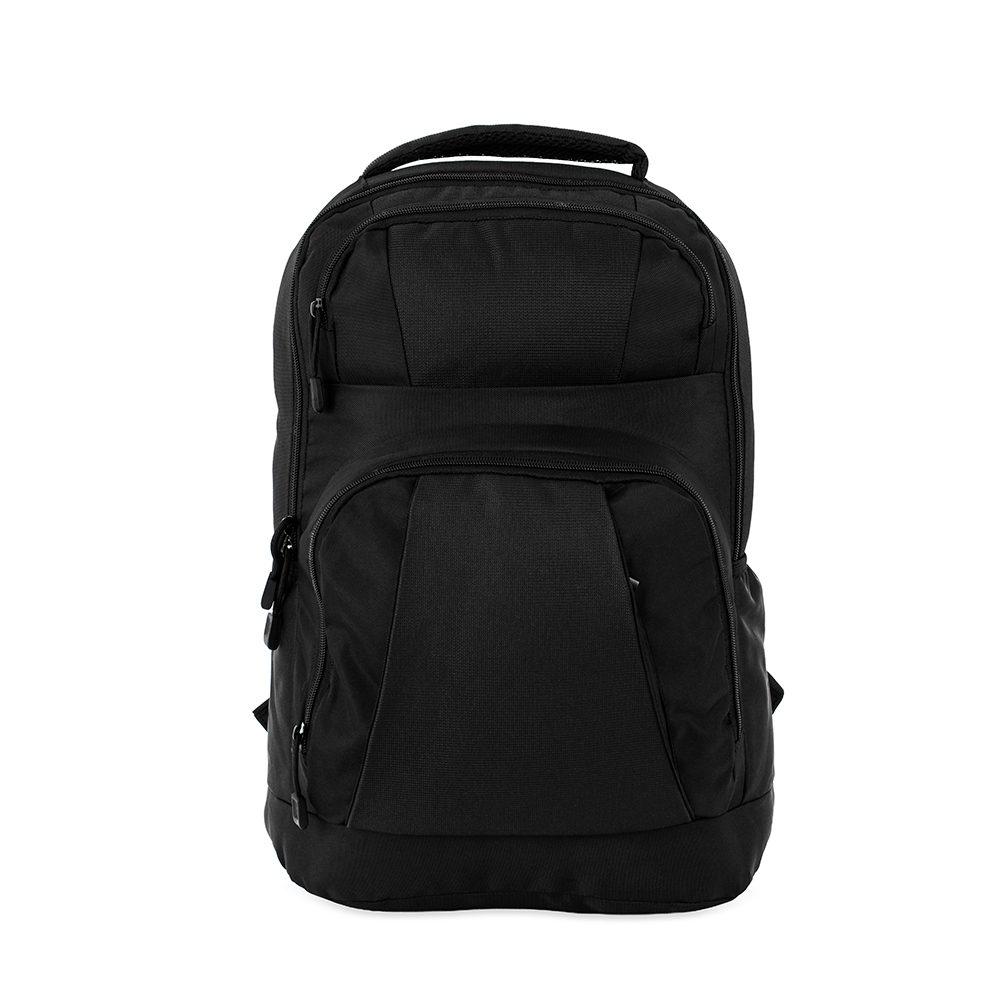 Mochila oxford 23l MO1781 na cor Preto, brinde personalizado Sky Brindes