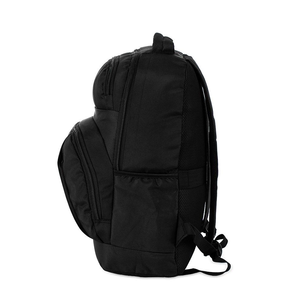 Mochila oxford 23l MO1781 na cor Preto, brinde personalizado Sky Brindes