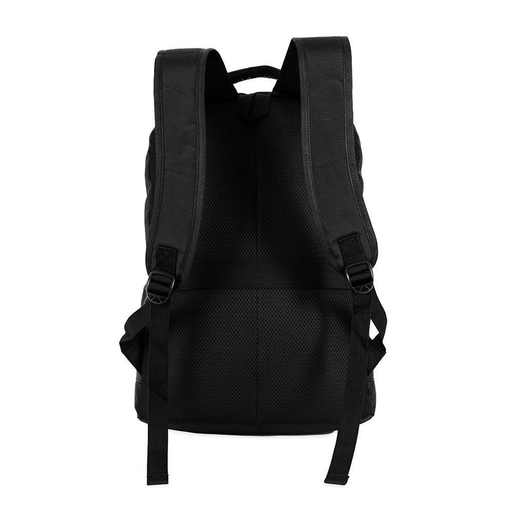 Mochila oxford 23l MO1781 na cor Preto, brinde personalizado Sky Brindes
