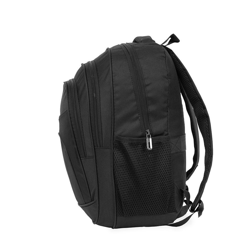 Mochila nylon 25l MO1794 na cor Preto, brinde personalizado Sky Brindes