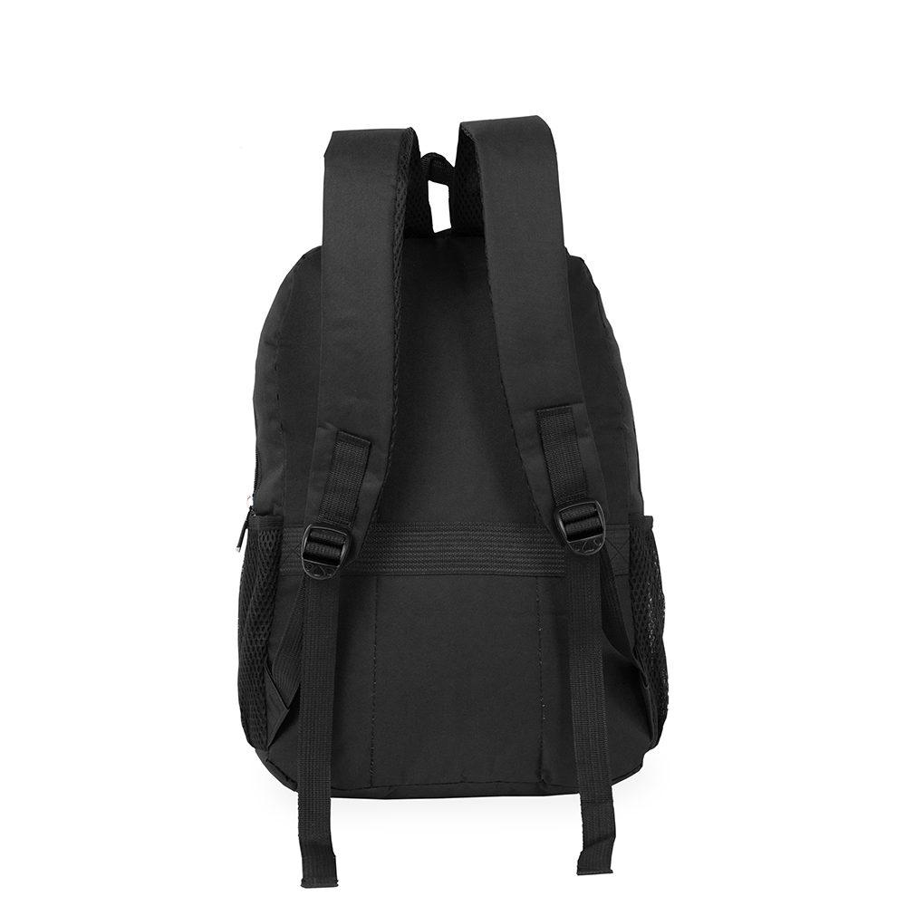Mochila nylon 25l MO1794 na cor Preto, brinde personalizado Sky Brindes