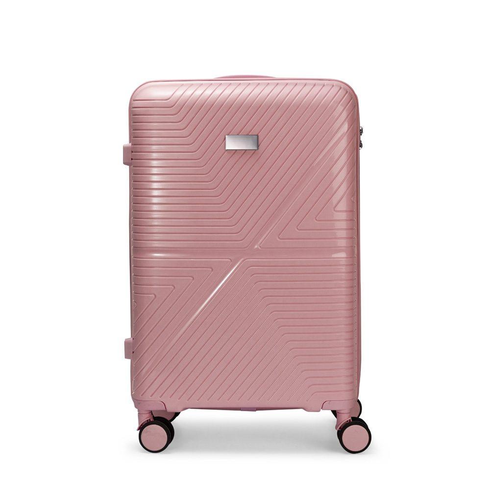 Mala de viagem 54l MO1797 na cor Azul celeste, brinde personalizado Sky Brindes