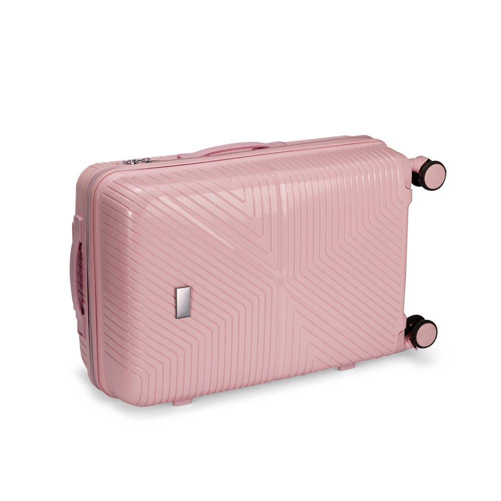 Mala de viagem 54l MO1797 na cor Azul celeste, brinde personalizado Sky Brindes