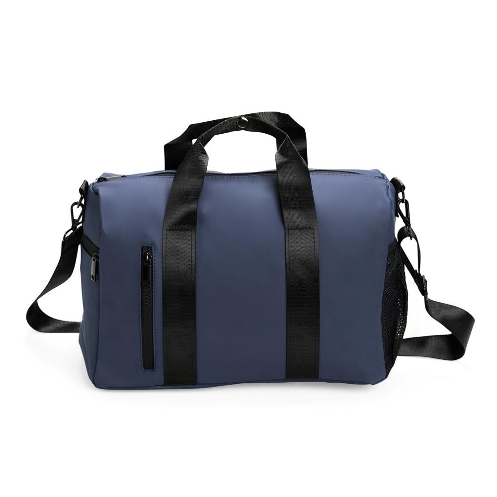 Bolsa couro sintético 20l MO1887 na cor Azul escuro, brinde personalizado Sky Brindes