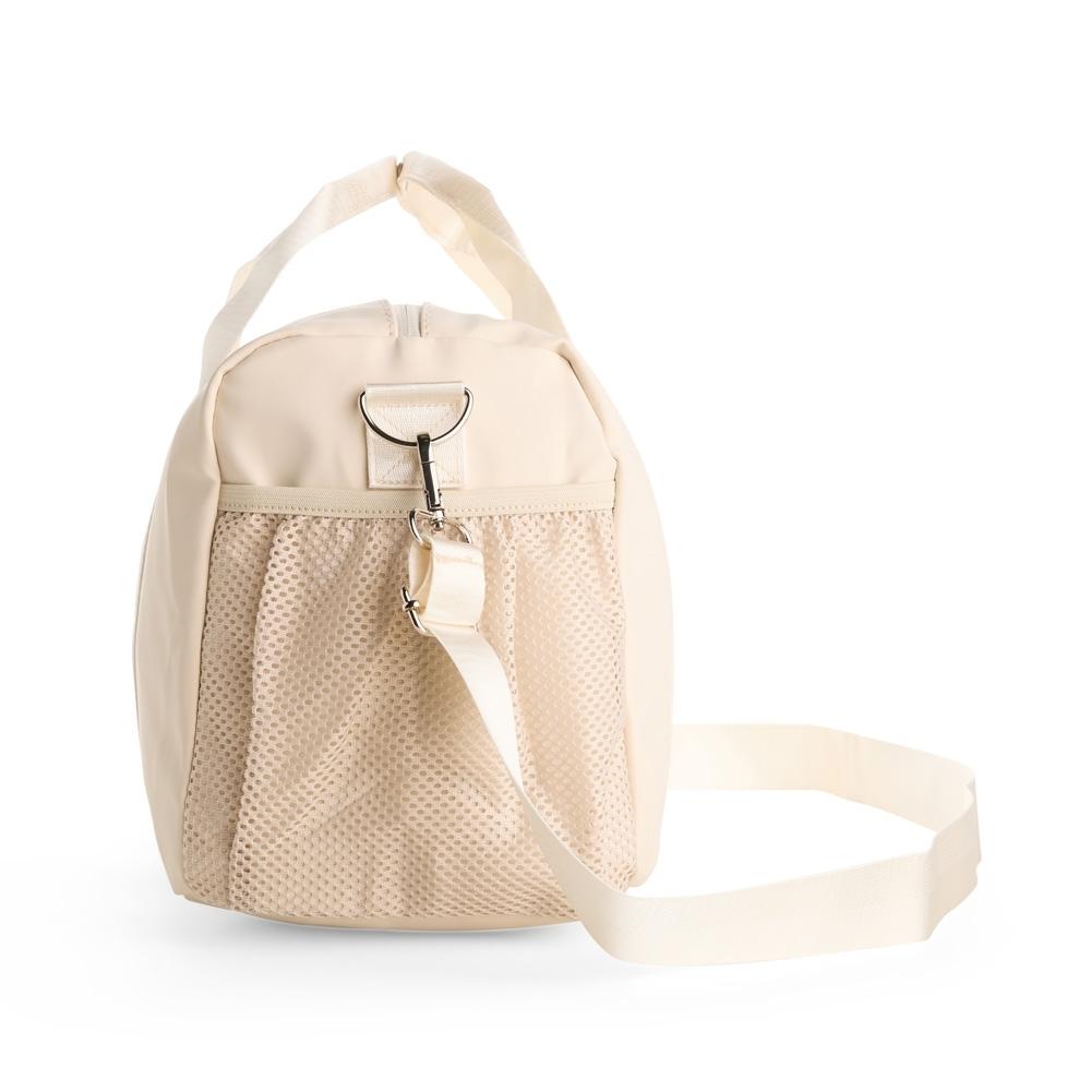 Bolsa couro sintético 20l MO1887 na cor Creme, brinde personalizado Sky Brindes
