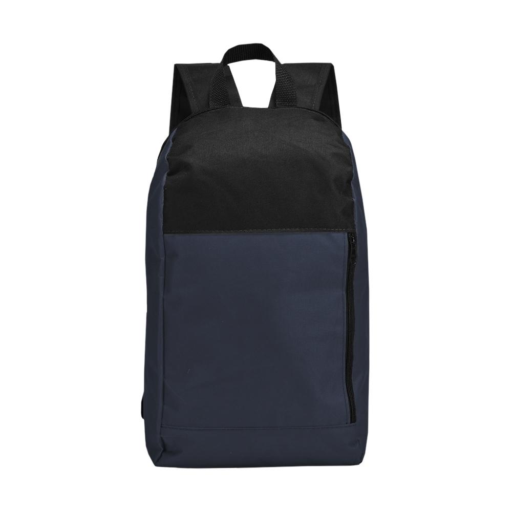 Mochila poliéster 14l MO1893 na cor Azul, brinde personalizado Sky Brindes