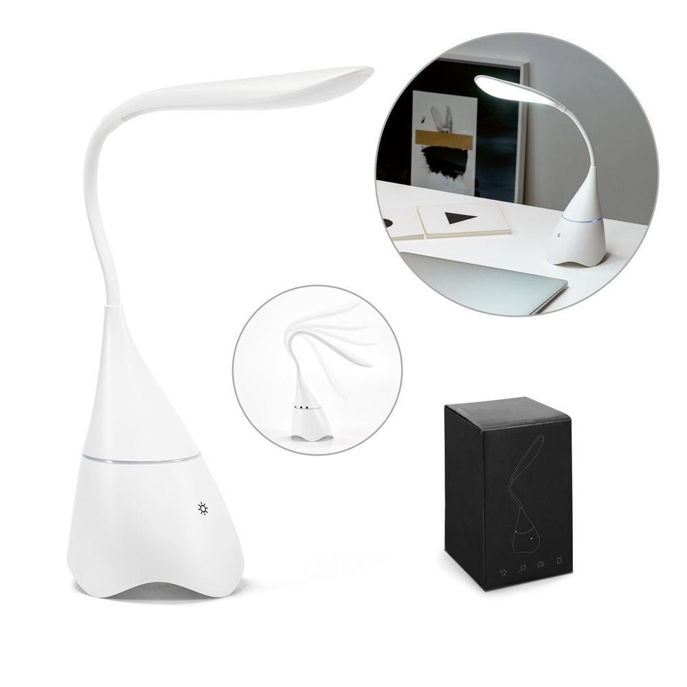 Luminária c caixa de som PA0552 na cor Único, brinde personalizado Sky Brindes