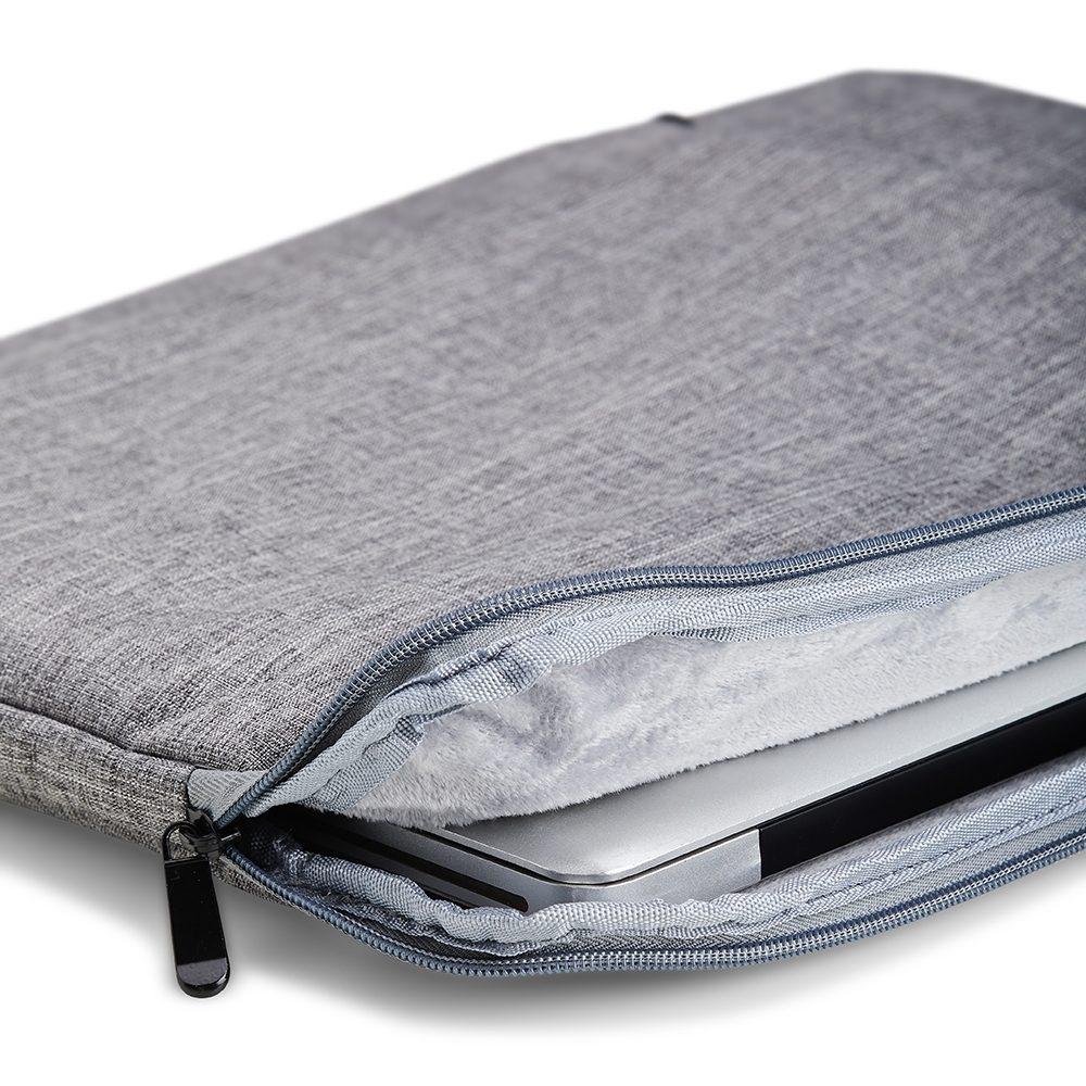 Pasta para Notebook 15,6" PA1612 na cor Cinza claro, brinde personalizado Sky Brindes