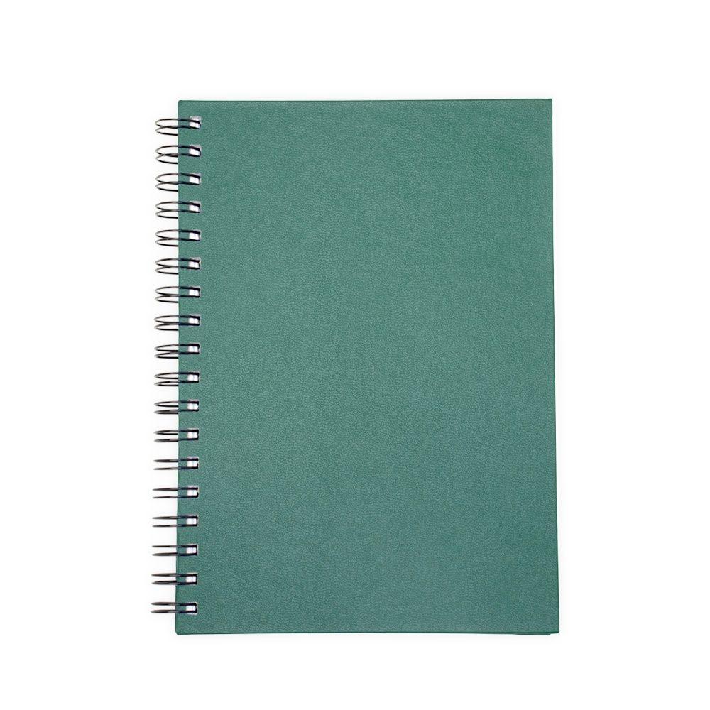 Caderno Cromato 23 x 16 PA1649 na cor Verde, brinde personalizado Sky Brindes