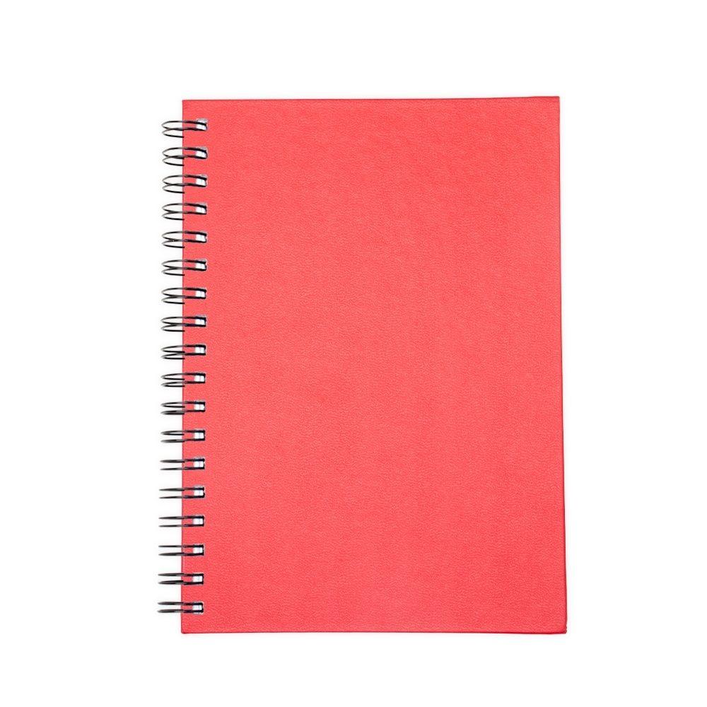 Caderno Cromato 23 x 16 PA1649 na cor Vermelho, brinde personalizado Sky Brindes
