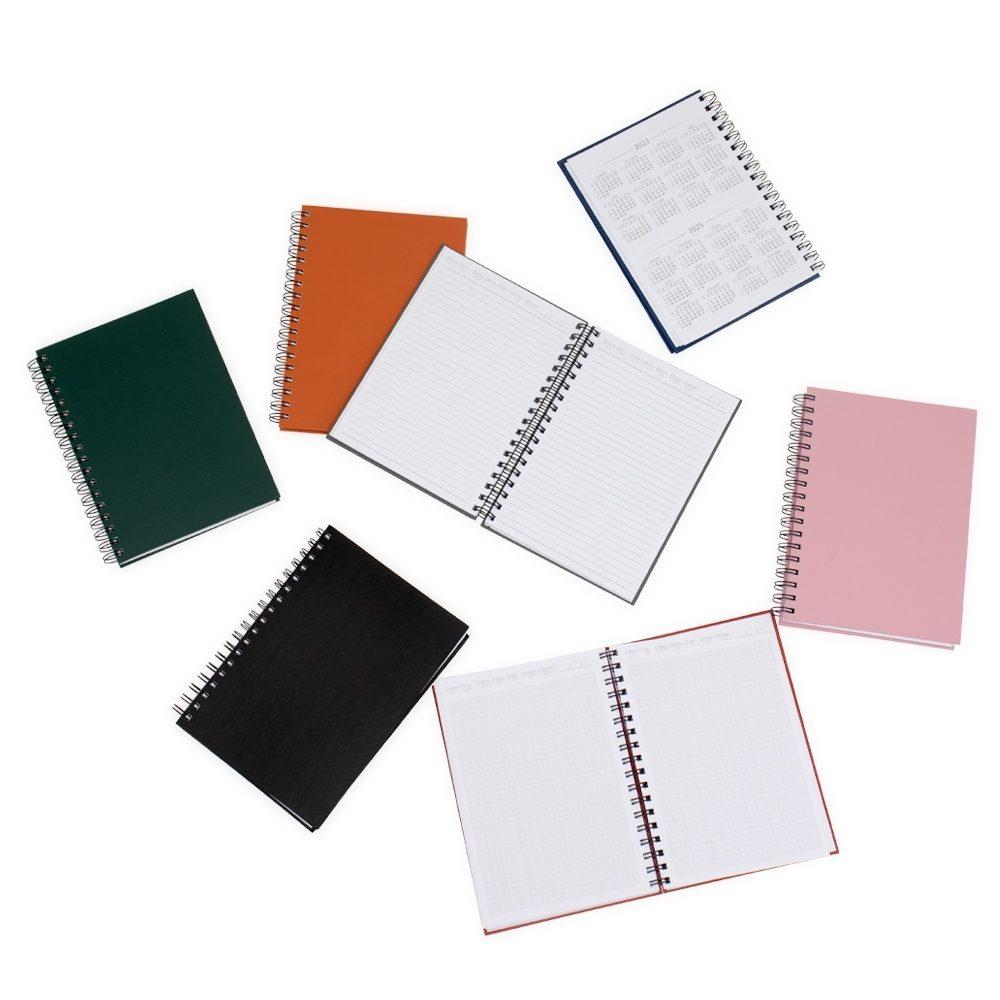 Caderno Cromato 23 x 16 PA1649 na cor Verde, brinde personalizado Sky Brindes