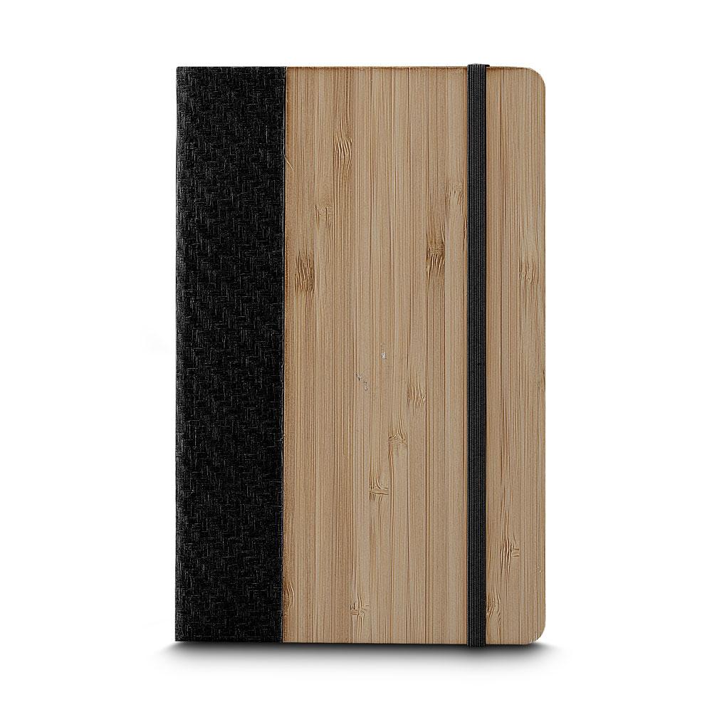 Caderno de Anotações PA1651 na cor Marrom, brinde personalizado Sky Brindes