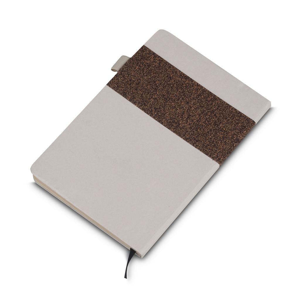 Agenda Diária 2025 Wire-o PA1657 na cor Marrom, brinde personalizado Sky Brindes