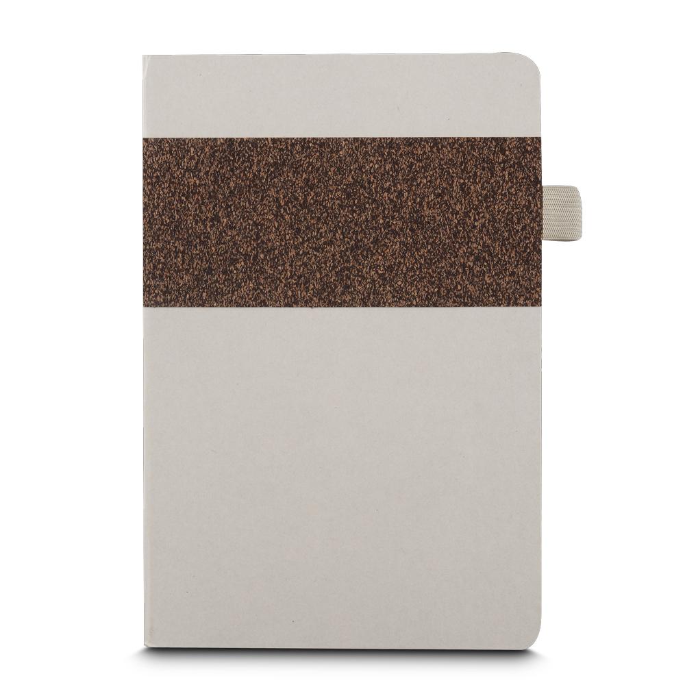 Agenda Diária 2025 Wire-o PA1657 na cor Marrom, brinde personalizado Sky Brindes