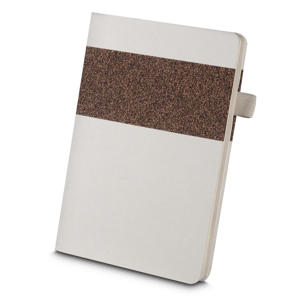 Agenda Diária 2025 Wire-o PA1657 na cor Marrom, brinde personalizado Sky Brindes