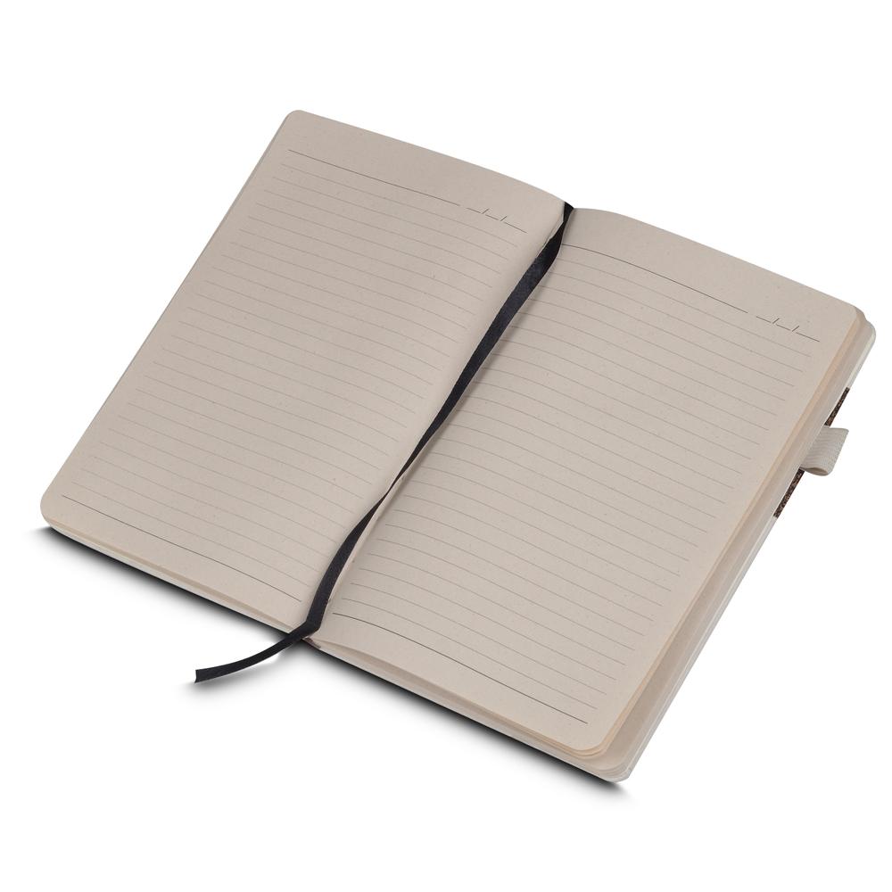 Agenda Diária 2025 Wire-o PA1657 na cor Marrom, brinde personalizado Sky Brindes