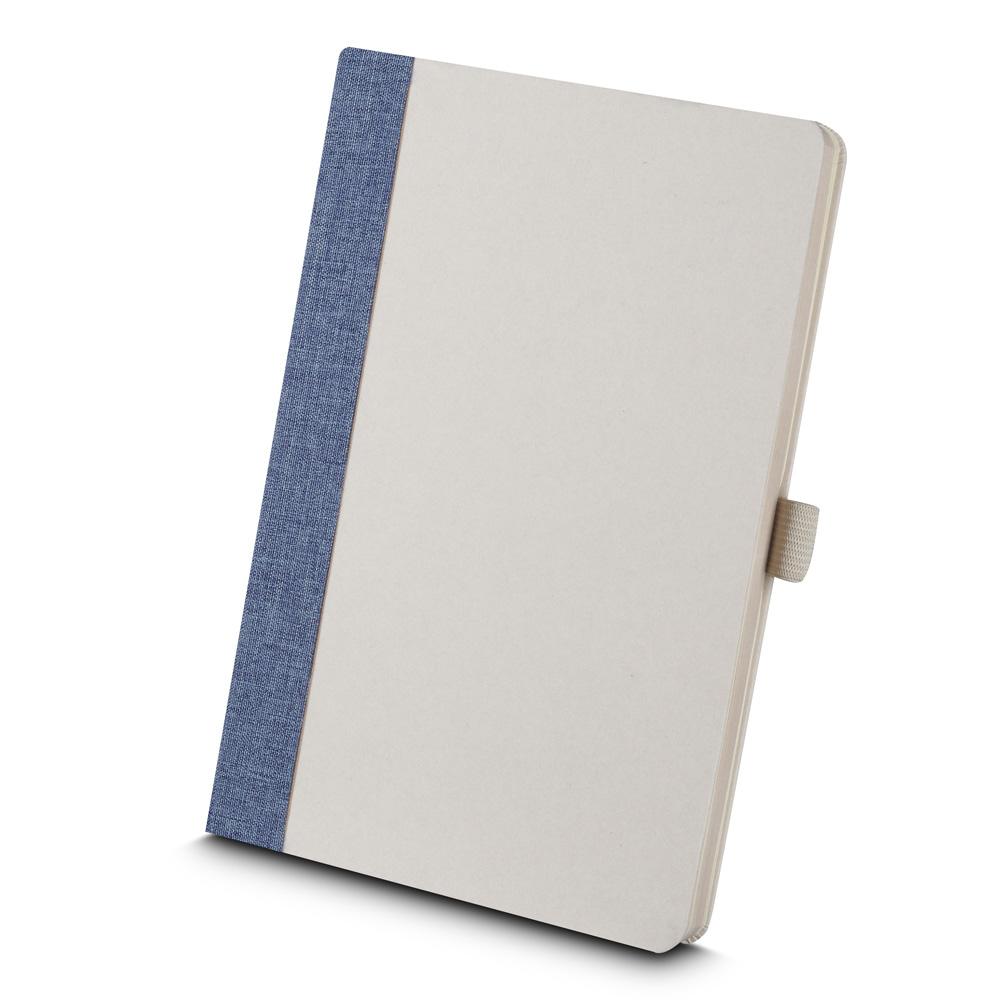 Caderno de Anotações PA1659 na cor Azul, brinde personalizado Sky Brindes