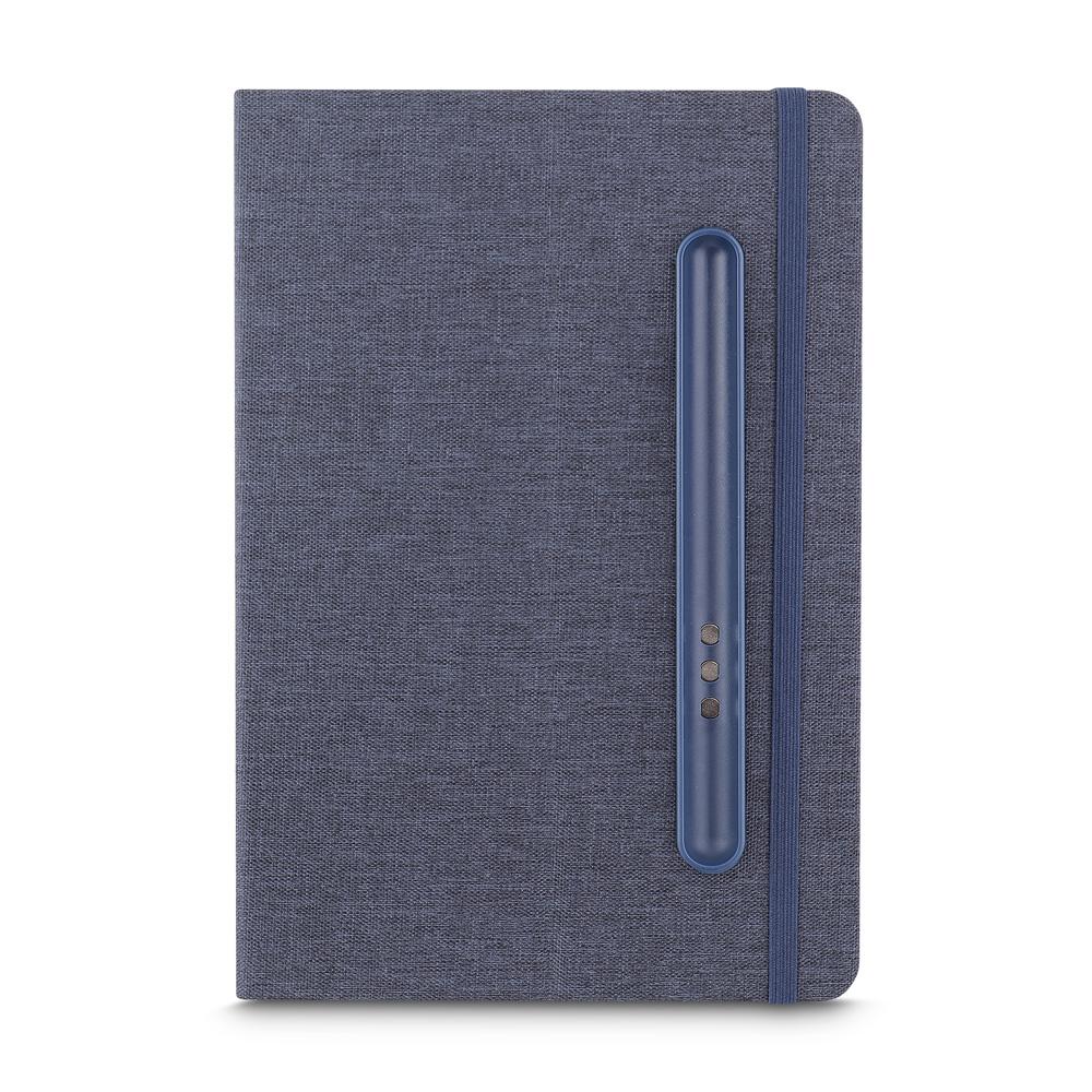Caderno Capa em RPET PA1662 na cor Azul, brinde personalizado Sky Brindes