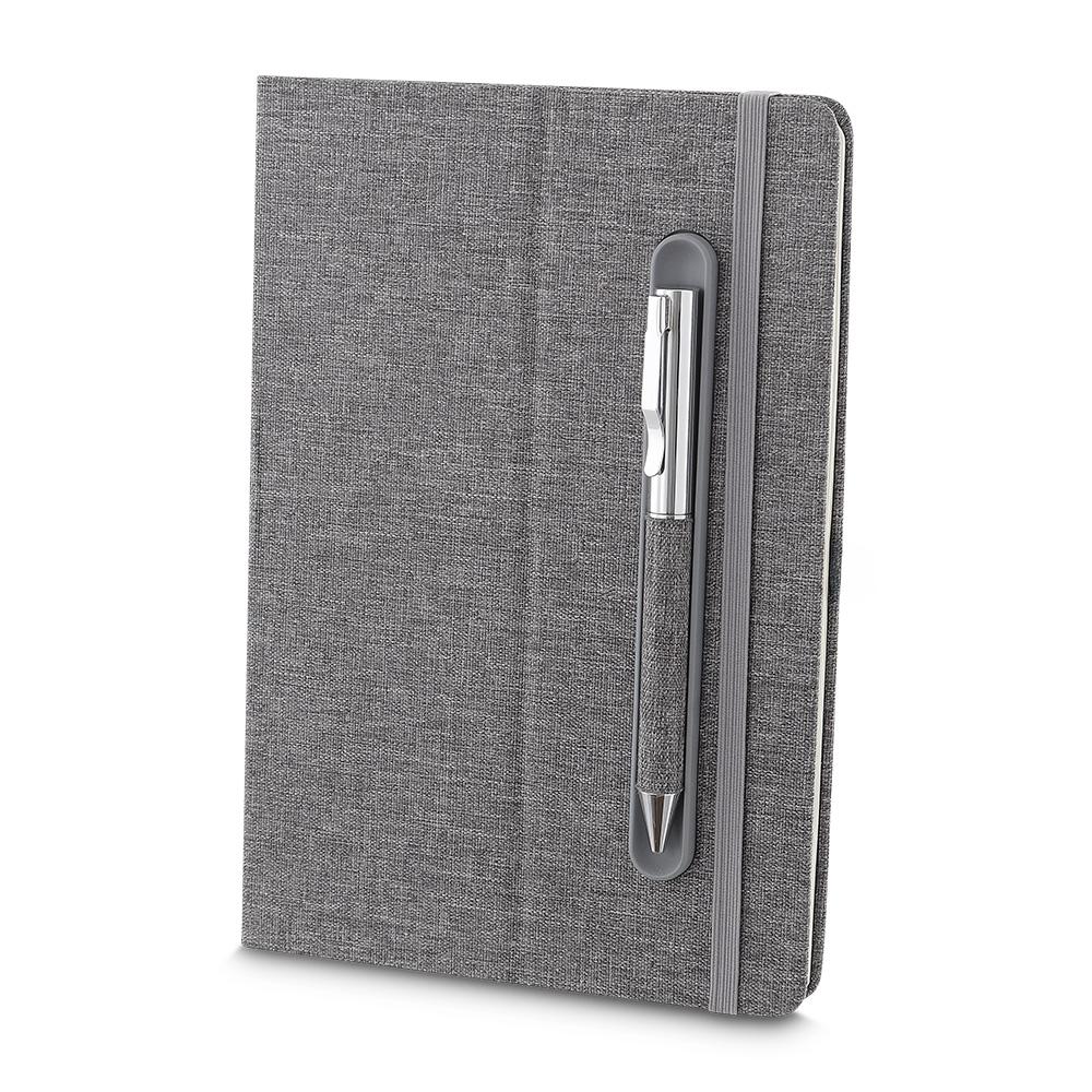 Caderno Capa em RPET PA1662 na cor Azul, brinde personalizado Sky Brindes