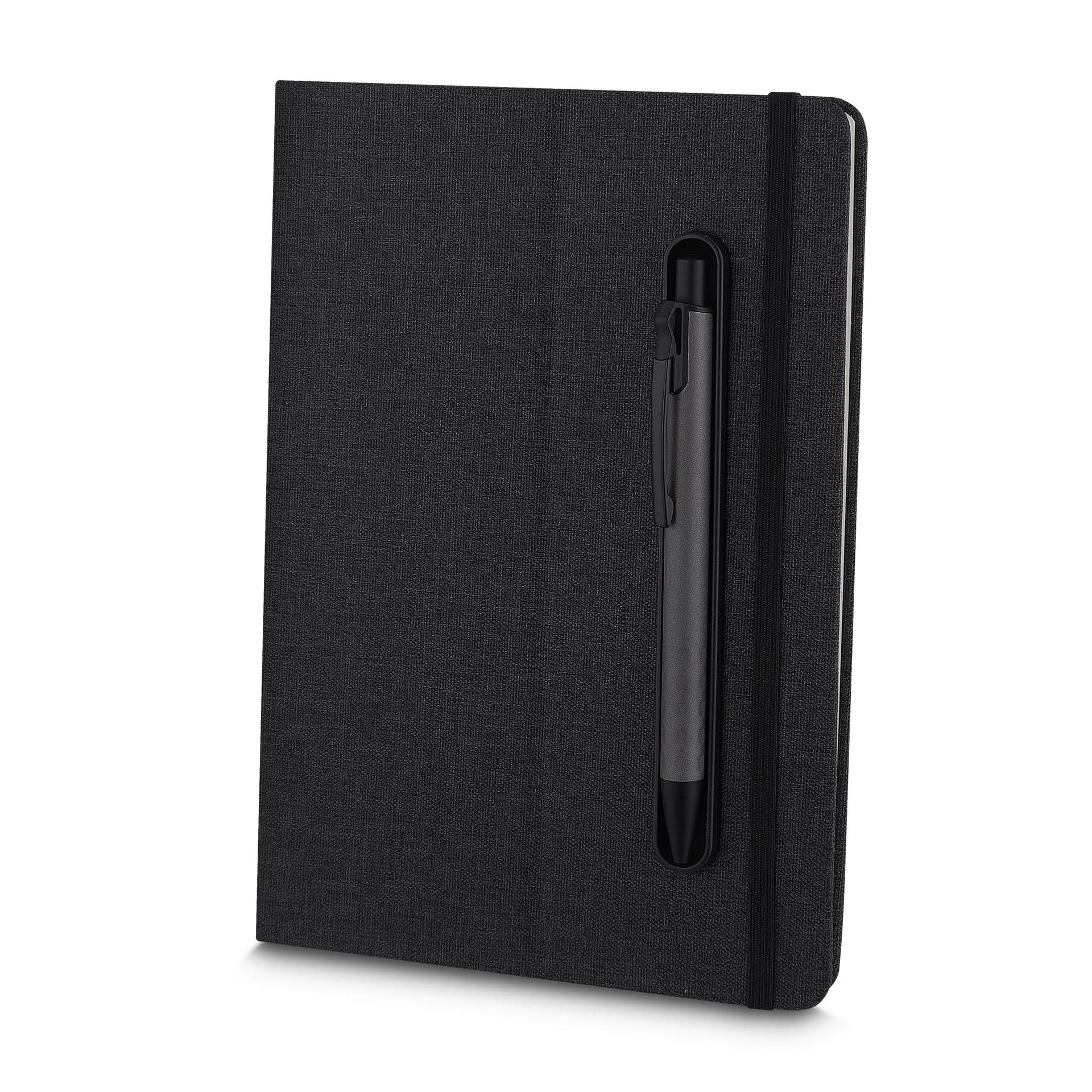 Caderno Capa em RPET PA1662 na cor Azul, brinde personalizado Sky Brindes