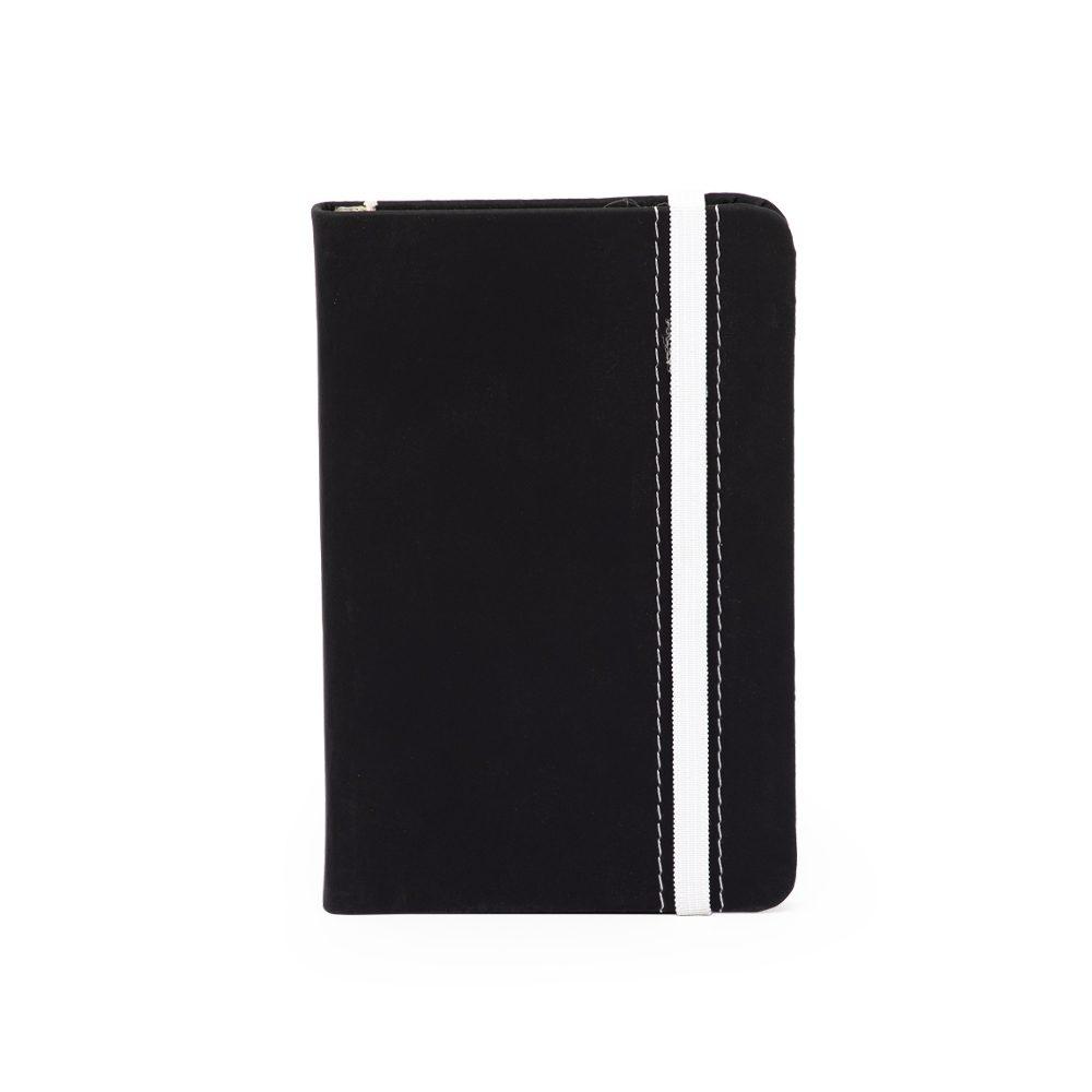 Caderno com Pauta PA1680 na cor Branco, brinde personalizado Sky Brindes
