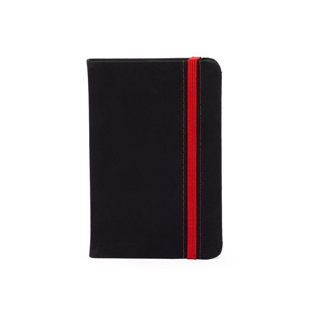 Caderno com Pauta PA1680 na cor Vermelho, brinde personalizado Sky Brindes
