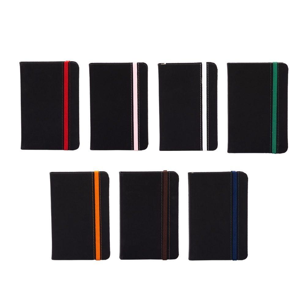 Caderno com Pauta PA1680 na cor Rosa, brinde personalizado Sky Brindes