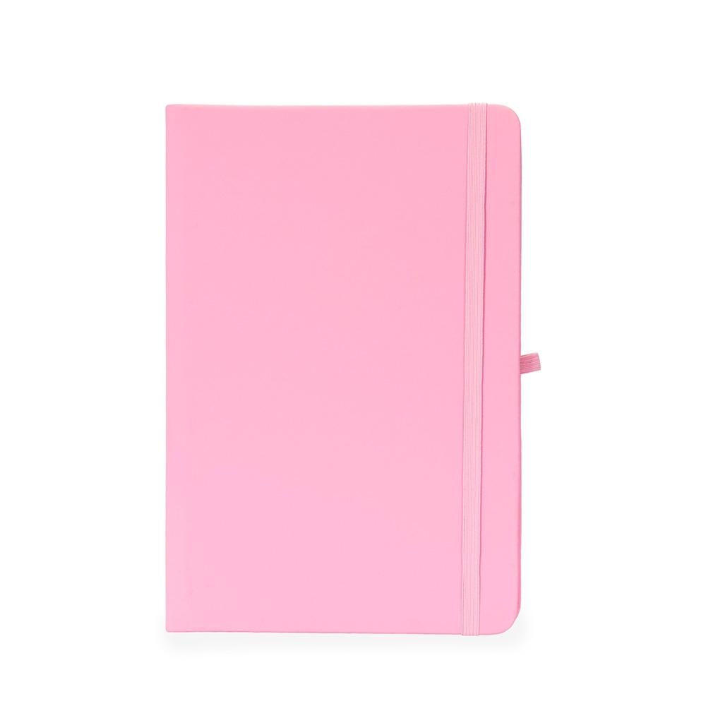Planner Emborrachado 2025 PA1683 na cor Rosa, brinde personalizado Sky Brindes