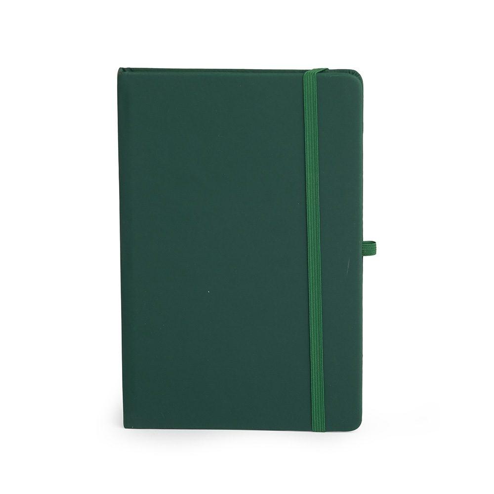 Planner Emborrachado 2025 PA1683 na cor Verde, brinde personalizado Sky Brindes