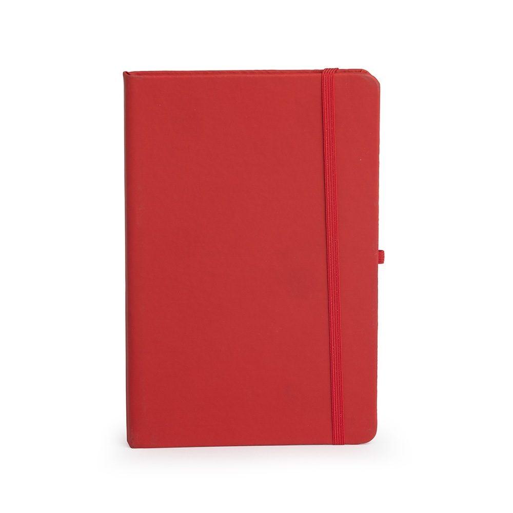 Planner Emborrachado 2025 PA1683 na cor Vermelho, brinde personalizado Sky Brindes