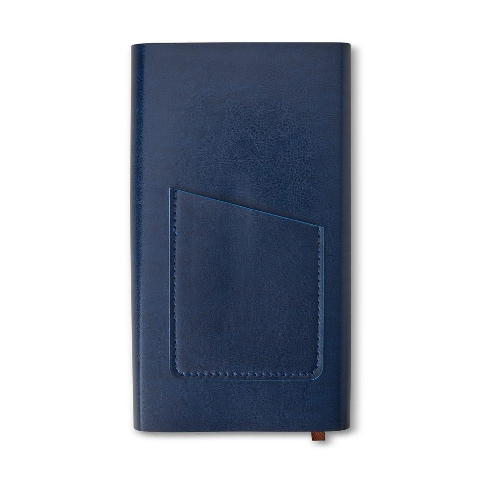 Kit para Anotações PA1691 na cor Azul escuro, brinde personalizado Sky Brindes
