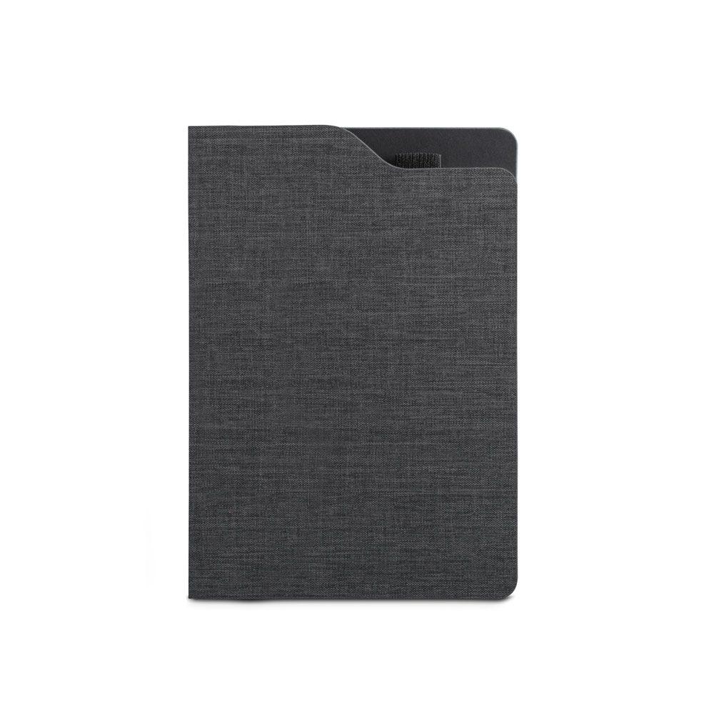 Caderno A5 com Pauta PA1717 na cor Preto, brinde personalizado Sky Brindes