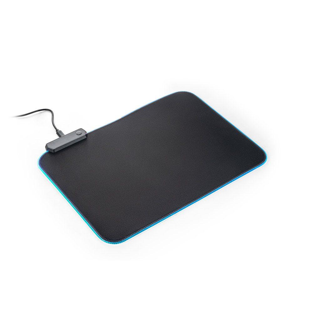 Mouse Pad RGB PA1725 na cor Preto, brinde personalizado Sky Brindes