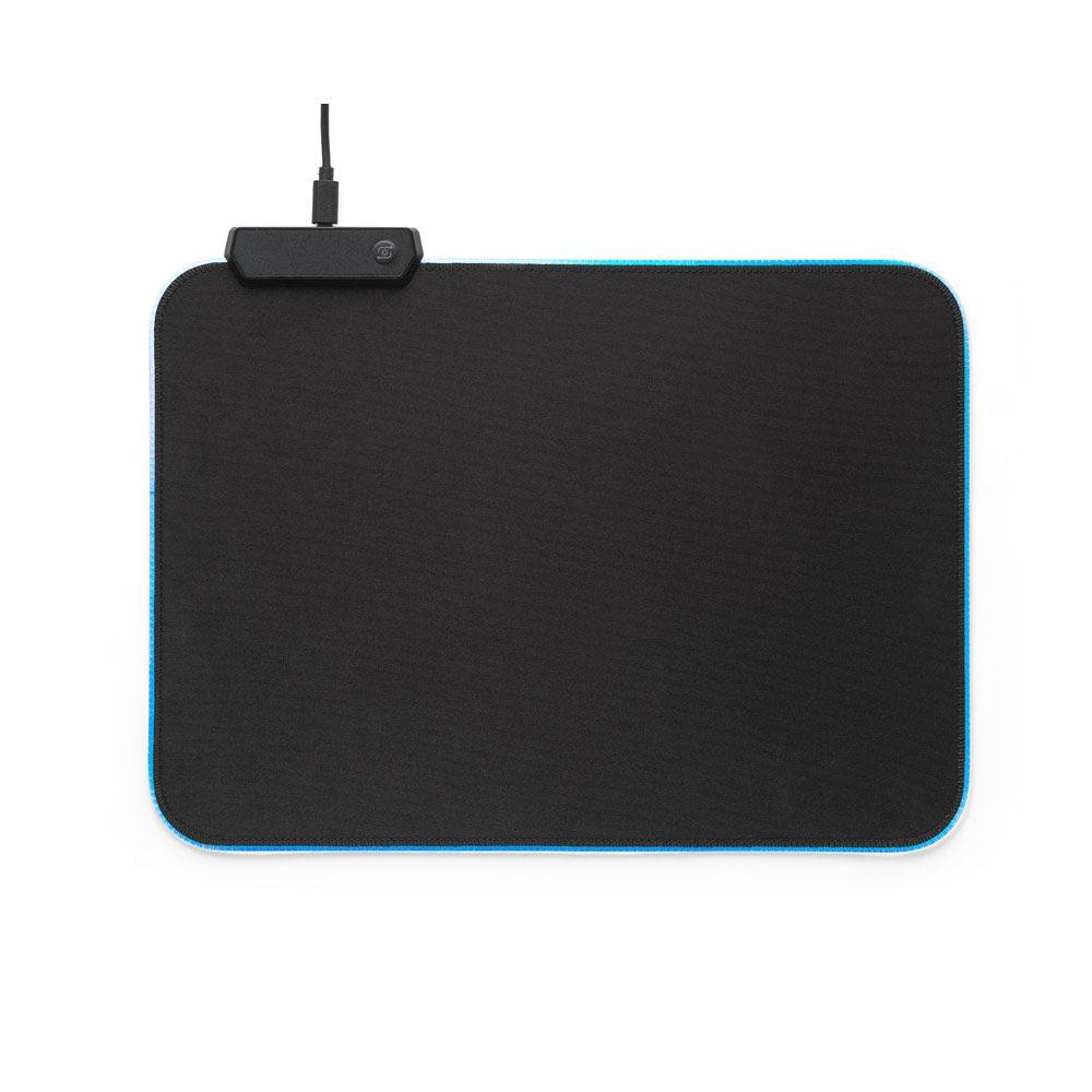 Mouse Pad RGB PA1725 na cor Preto, brinde personalizado Sky Brindes