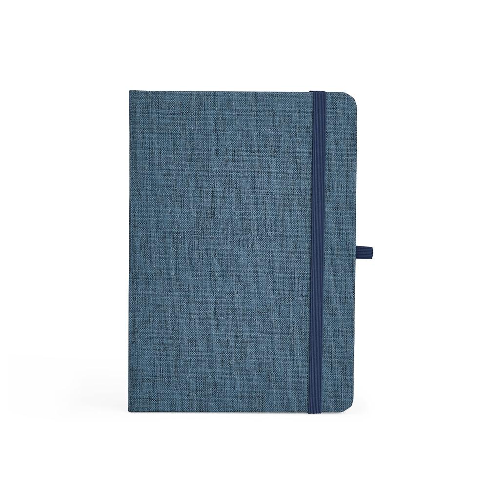 Caderneta com Pauta PA1736 na cor Azul e azul, brinde personalizado Sky Brindes