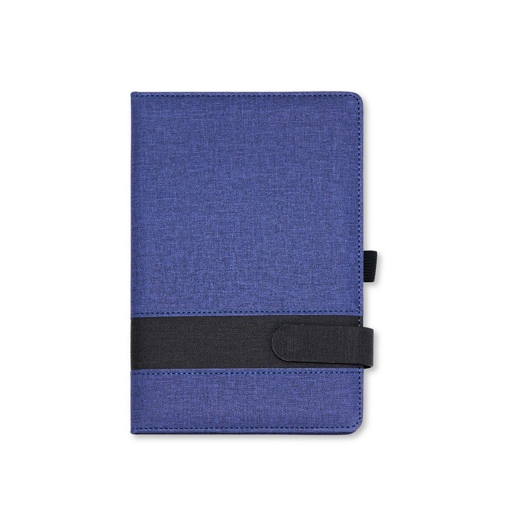 Caderneta com Pauta PA1738 na cor Azul, brinde personalizado Sky Brindes