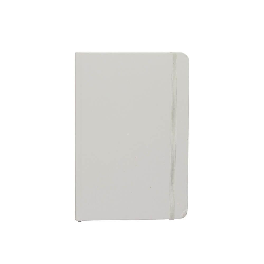 Caderneta com Pauta PA1741 na cor Branco, brinde personalizado Sky Brindes