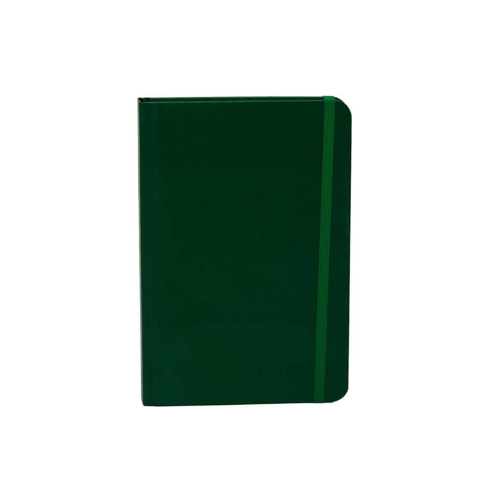 Caderneta com Pauta PA1741 na cor Verde escuro, brinde personalizado Sky Brindes
