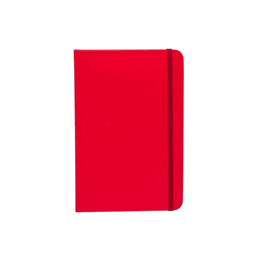 Caderneta com Pauta PA1741 na cor Vermelho, brinde personalizado Sky Brindes