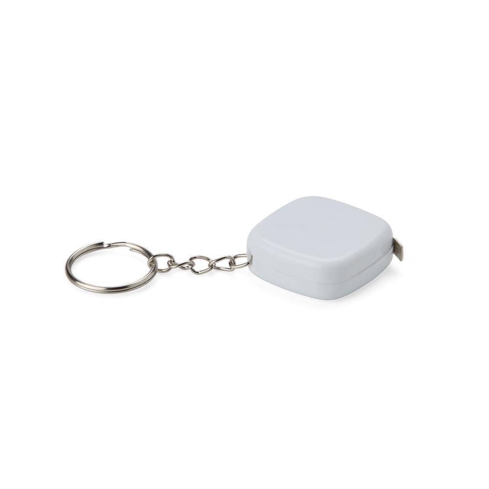 Chaveiro Trena Plástico 1 Metro PA1747 na cor Verde, brinde personalizado Sky Brindes