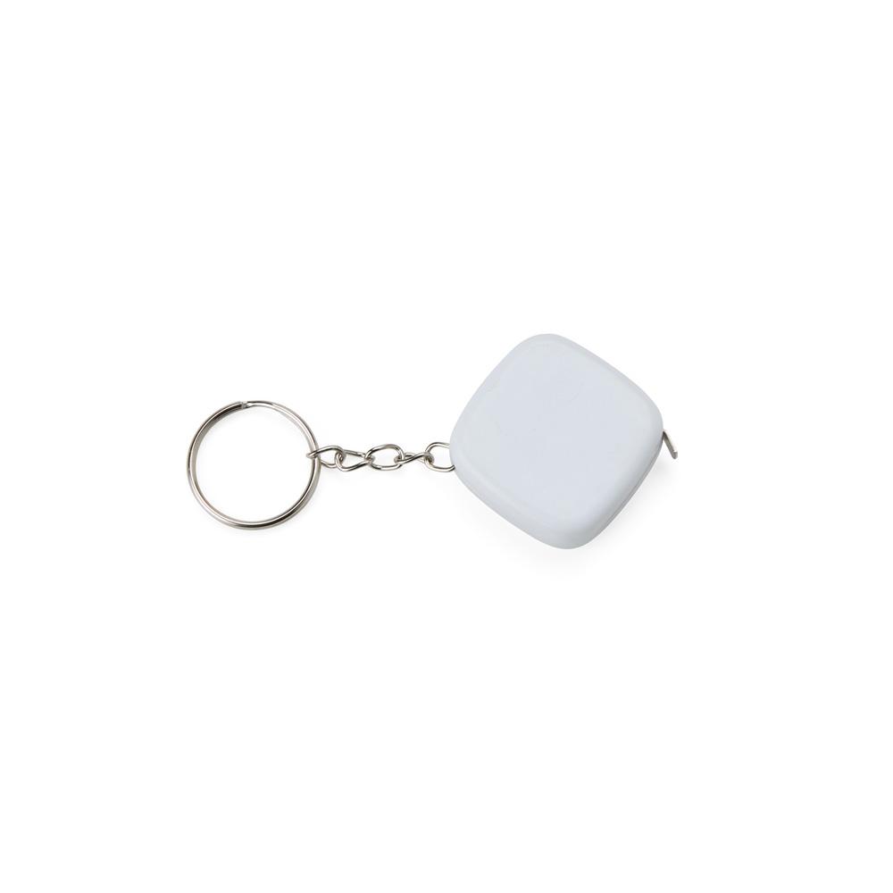 Chaveiro Trena Plástico 1 Metro PA1747 na cor Verde, brinde personalizado Sky Brindes