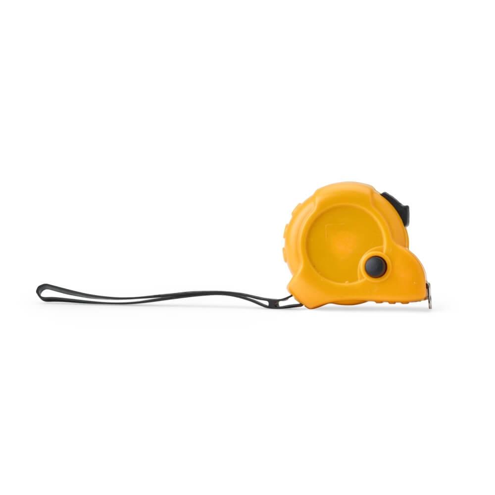 Trena Plástico 3 Metros PA1748 na cor Amarelo, brinde personalizado Sky Brindes