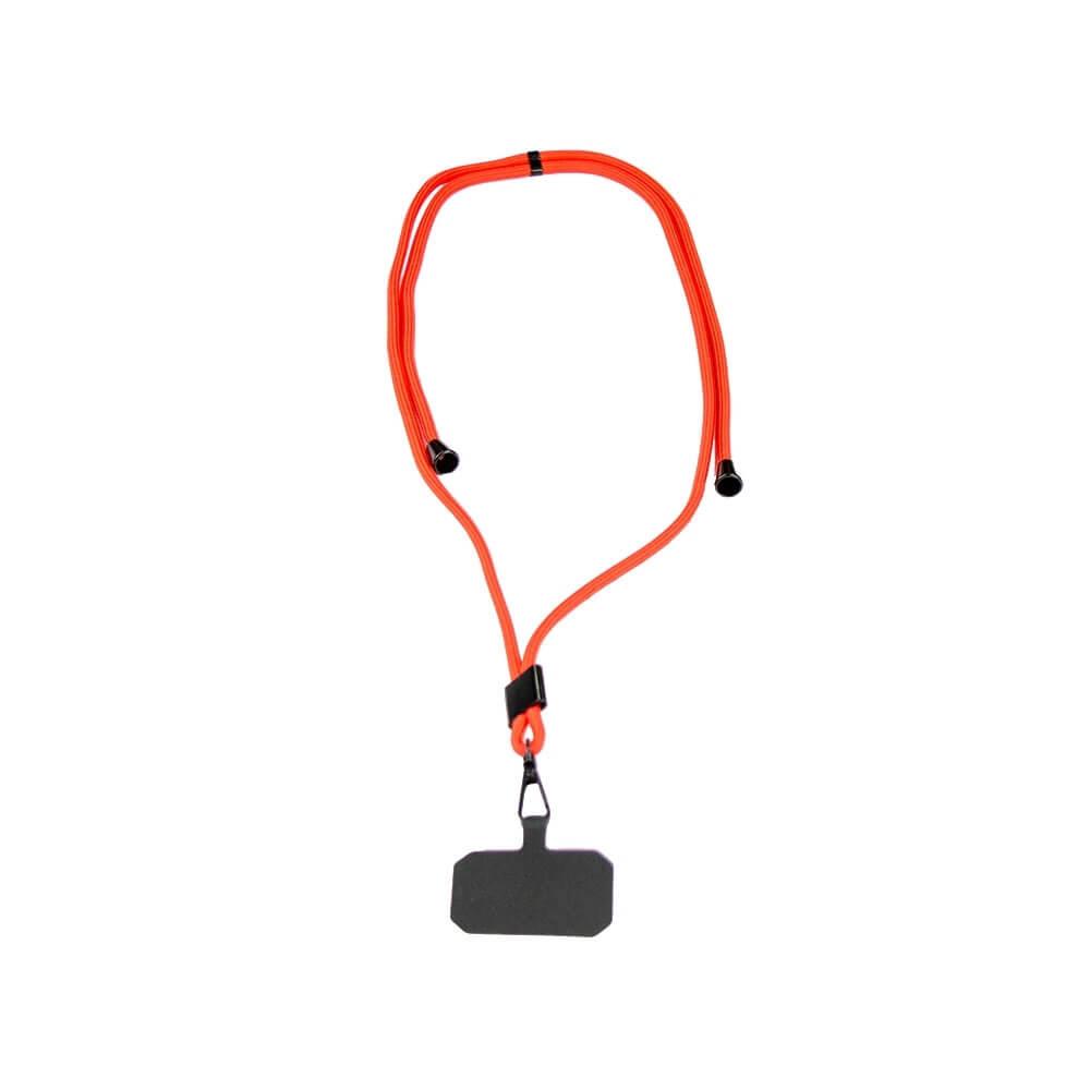 Cordão de Pescoço para Celular PA1751 na cor Vermelho, brinde personalizado Sky Brindes