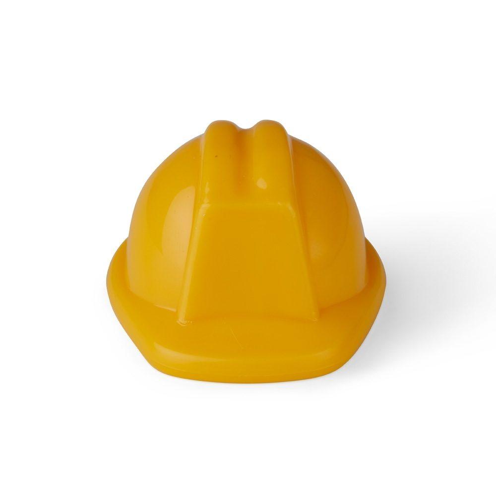 Chaveiro Capacete EPI PA1756 na cor Amarelo, brinde personalizado Sky Brindes