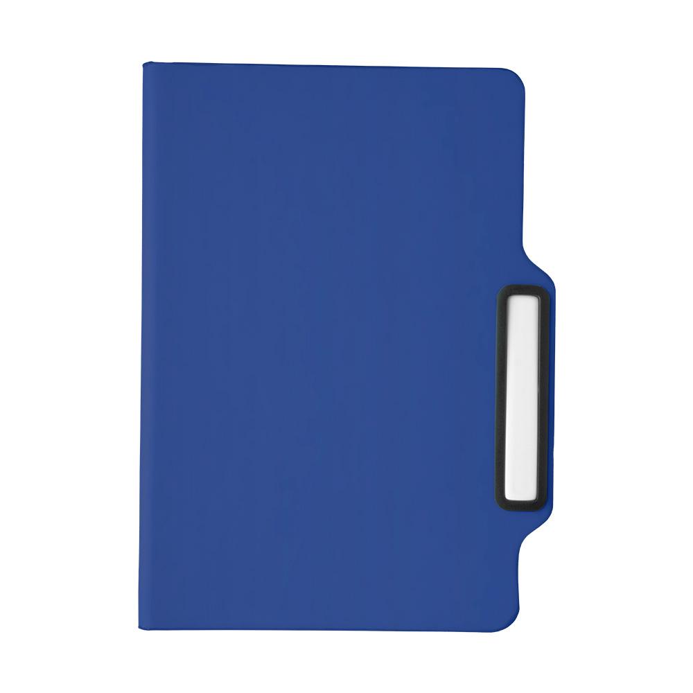 Caderno sem Pauta PA1765 na cor Azul, brinde personalizado Sky Brindes