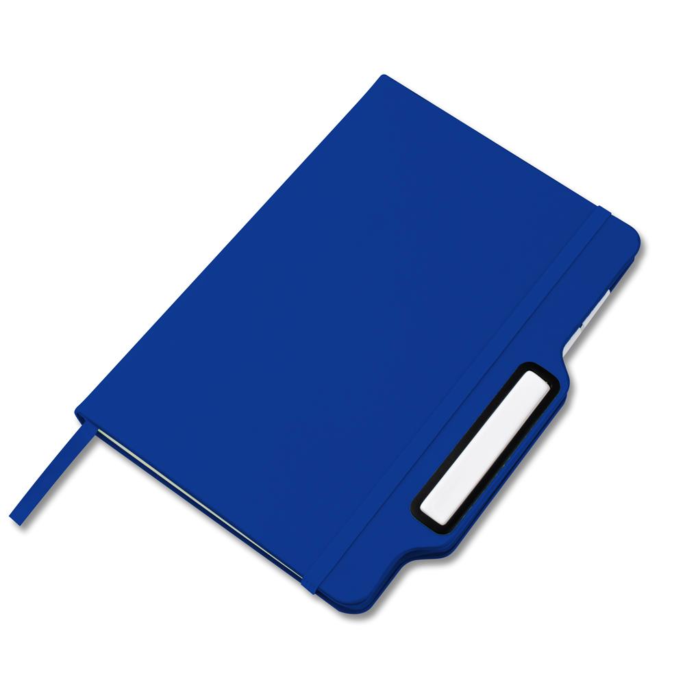 Caderno sem Pauta PA1765 na cor Azul, brinde personalizado Sky Brindes