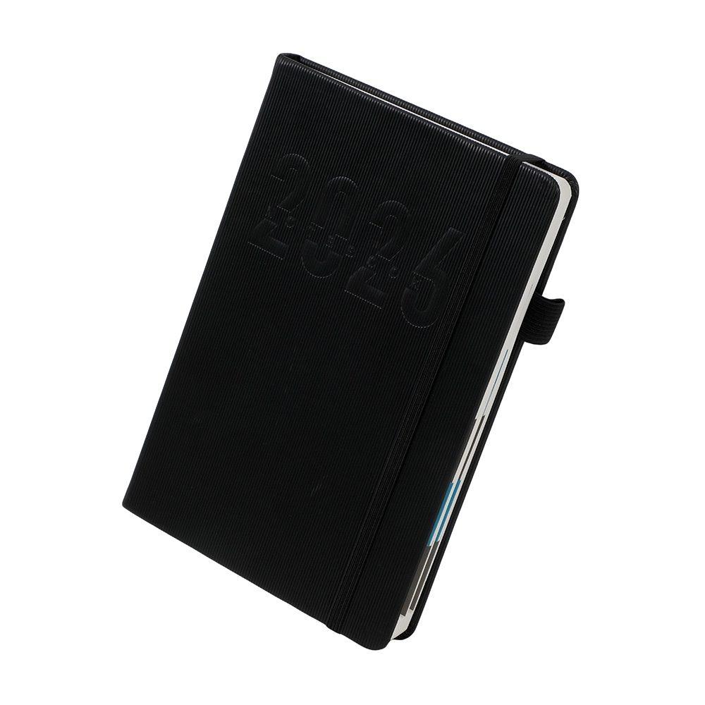 Agenda Diária 2026 PA1778 na cor Preto, brinde personalizado Sky Brindes
